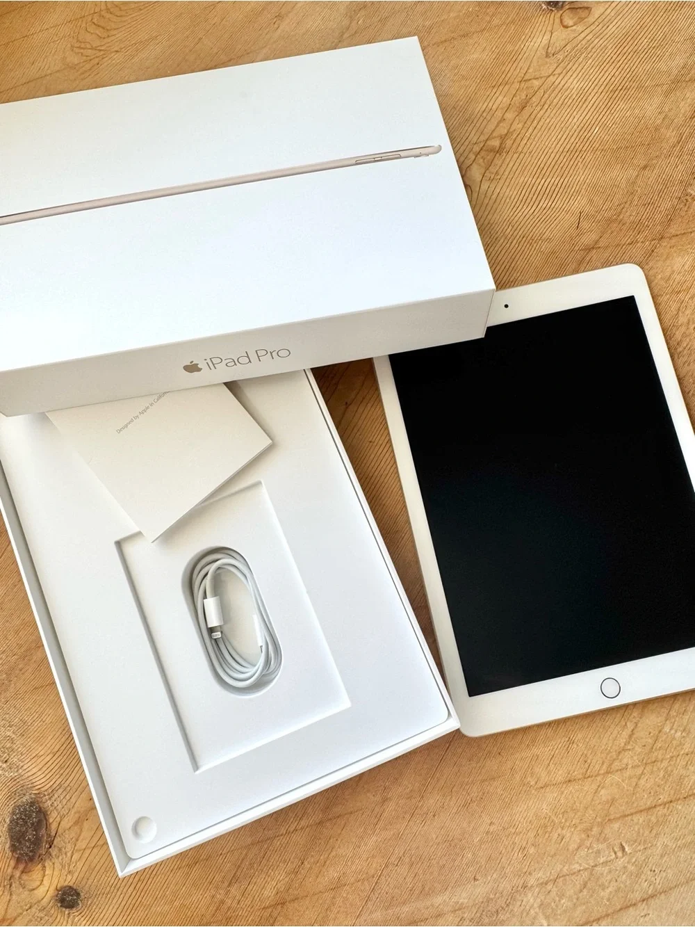 Apple iPad Pro 9.7” Gold 32GB Factory Reset